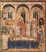 Simone Martini, Burial of St Martin